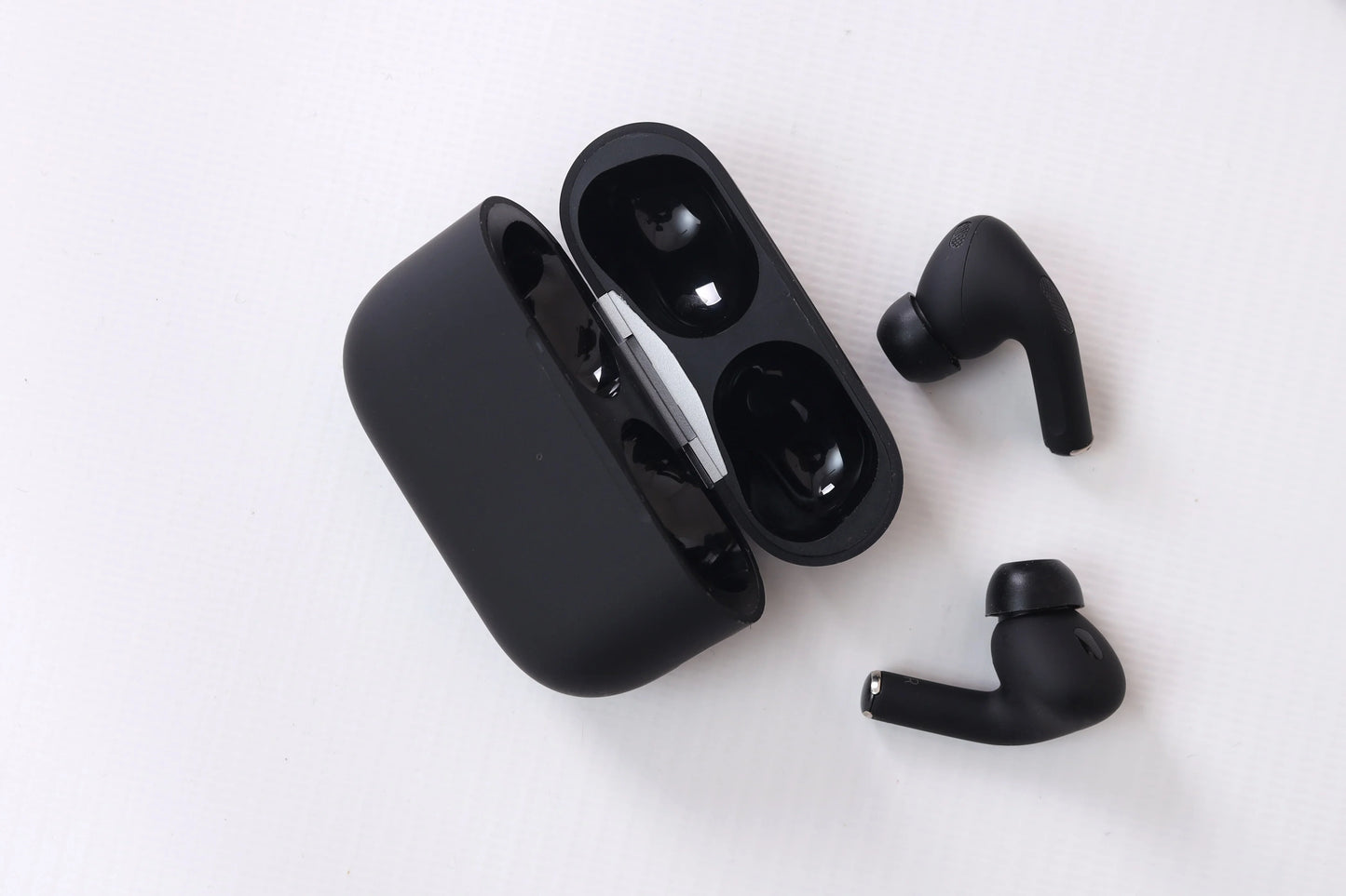 AirPods Pro 2 Black Edition With Buzzer/ Black Color/ Earbuds Black | Bluetooth Wireless Earbuds with Magnetic Charging Case | Compatible with iPhone & Android/ Airpods Pro 2/ Airpods Pro 2nd Generation/ Airpods Bluetooth
